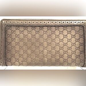 Gucci Guccissima Micro GG Continental Wallet - Rare